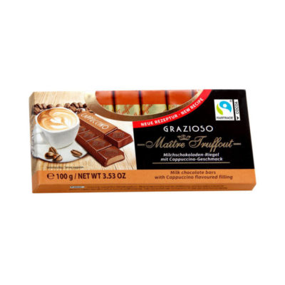 Grazioso Milk Chocolate Cappuccino 100g (8x12.5g)