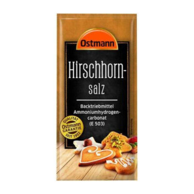 Ostmann Hirschhorn Salz 15g