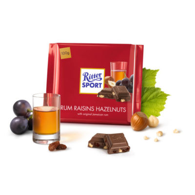 Ritter Sport Rum Raisin Hazelnut 100g