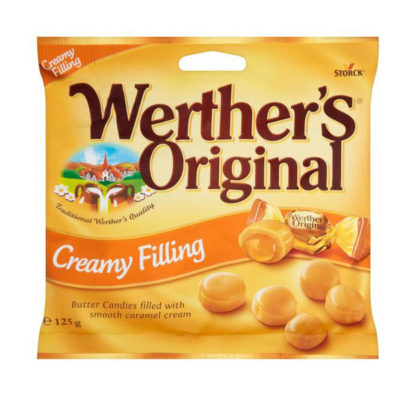 Werthers Creamy Filling Candies 125g