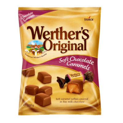 Werthers Original Soft Chocolate Caramel 100g