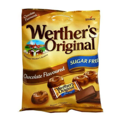 Werthers Sugar Free Chocolate Cream Candy 60g