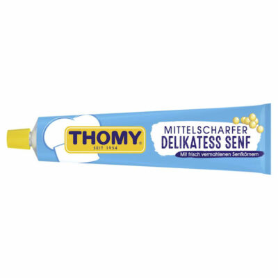 Thomy Medium Hot Mustard Tube 200g
