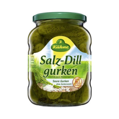 Kuehne Salt Dill Gherkins 720ml