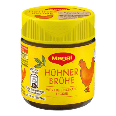 Maggi Hühner Brühe Glas