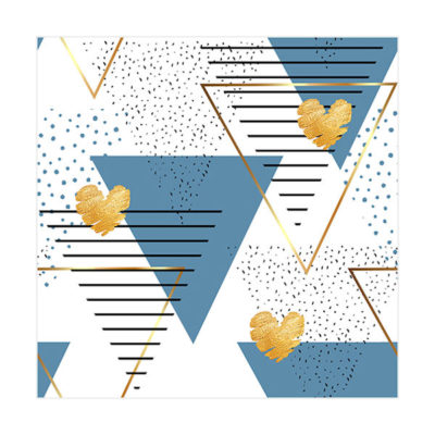 Serviettes 30 x 3ply "Modern Hearts" 33x33cm