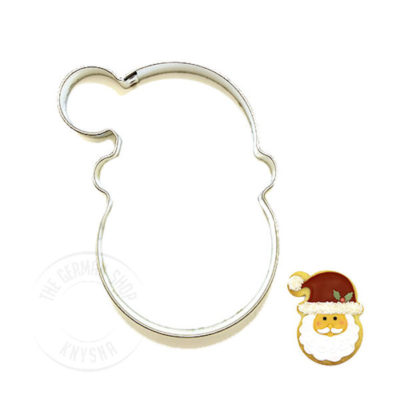 Cookie Cutter Santa Face 9×6.5cm