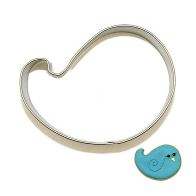Cookie Cutter Paisley Bird 6x8cm