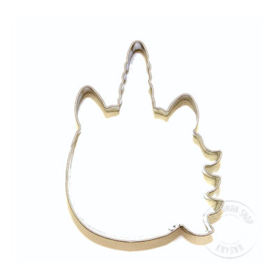 Cookie Cutter Unicorn Face Round 9.5×7.5cm