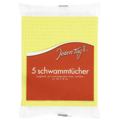 JT Sponge Cloth 20x18cm 5pc
