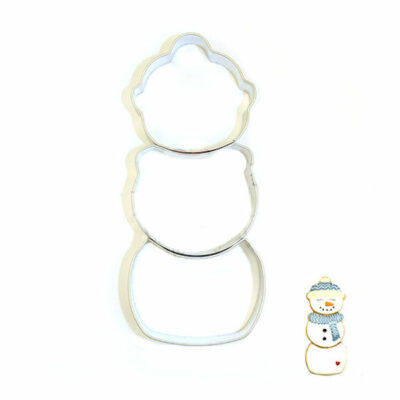 Cookie Cutter Stack-a-Snowman Set 14x6cm