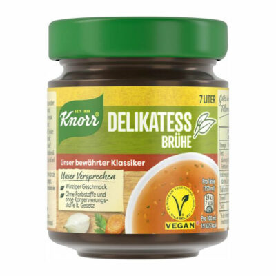 Knorr Delikatess Brühe Glas ergibt 7l