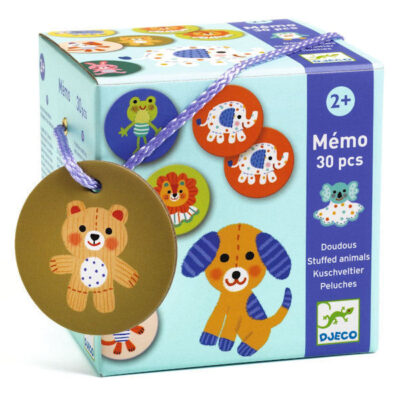 Djeco Memo Plush Animals