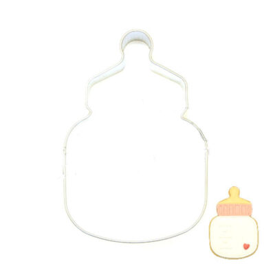 Cookie Cutter Baby Bottle Chubby 8.5×5.5cm