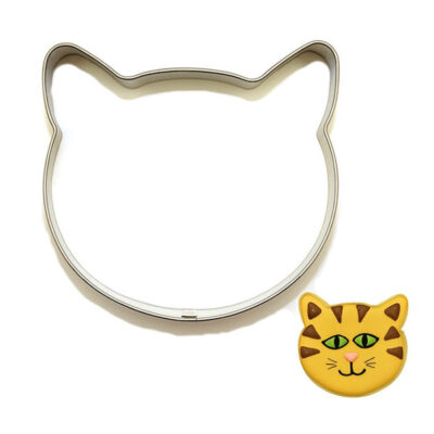 Cookie Cutter Kitty Face 8x8cm
