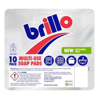 Brillo Steel Wool Soap Pads 10pc