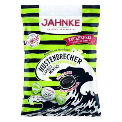 Jahnke Liquorice Lemon & Menthol Sugar Free 75g
