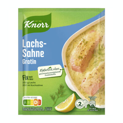 Knorr Fix Lachs Sahne / Creamy Salmon Gratin 28g Expiry Date 31.10.2026