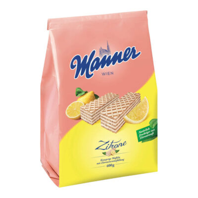 Manner Schnitten Lemon 400g