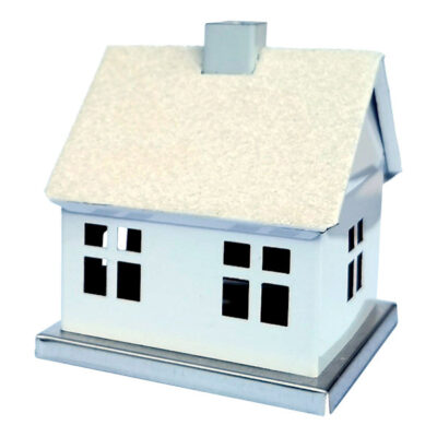 Räucherhaus Gift Set "Weiss" mit Räucherkerzen 24stk