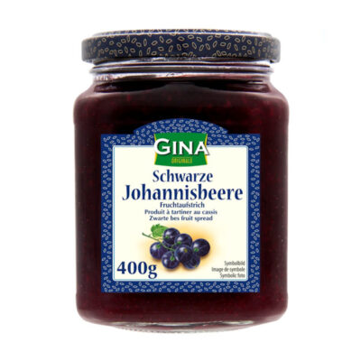 Gina Schwartze Johannisbeere / Black Current 400g