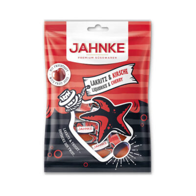 Jahnke Liquorice & Cherry 125g
