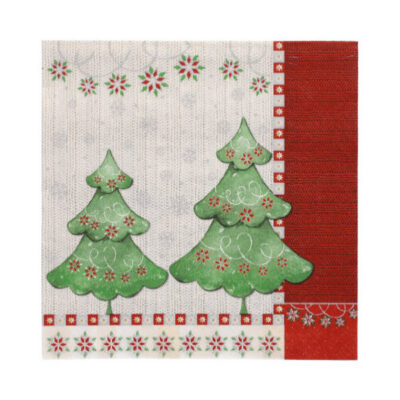 Serviettes 20 x 3ply "Winter Harmony" 33x33cm